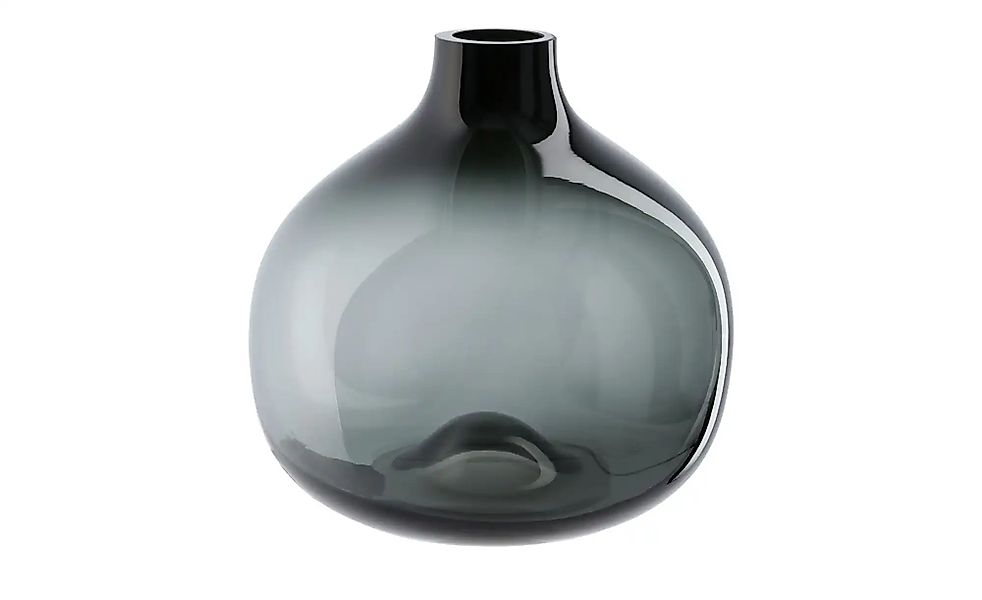 Peill+Putzler Vase ¦ grau ¦ Glas ¦ Maße (cm): H: 19  Ø: 18 Accessoires > Va günstig online kaufen