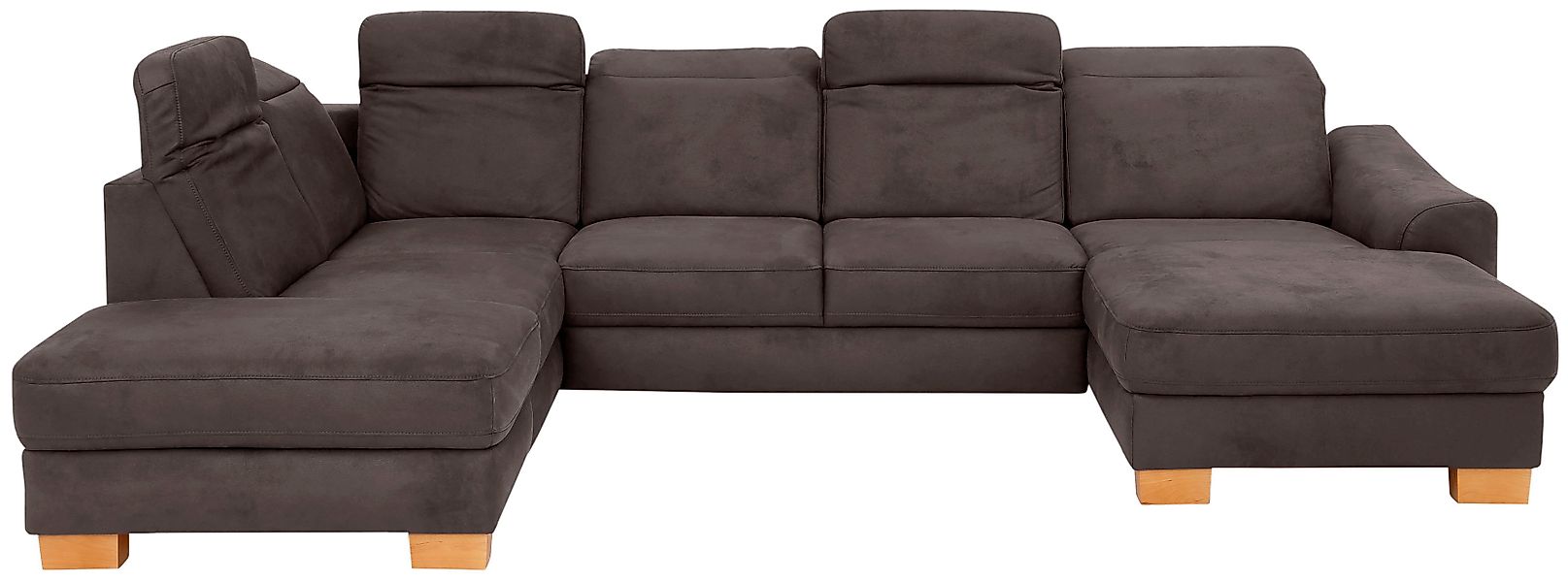 Home affaire Wohnlandschaft »Dundee U-Form« wahlweise mit Kopfteilverstellu günstig online kaufen