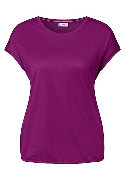 CECIL T-Shirt NOS Solid Deco Shoulder günstig online kaufen