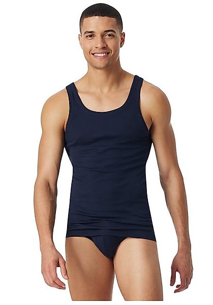 Schiesser Tanktop Tank-Top Revival Ludwig (95% Baumwolle) Unterwäsche dunke günstig online kaufen