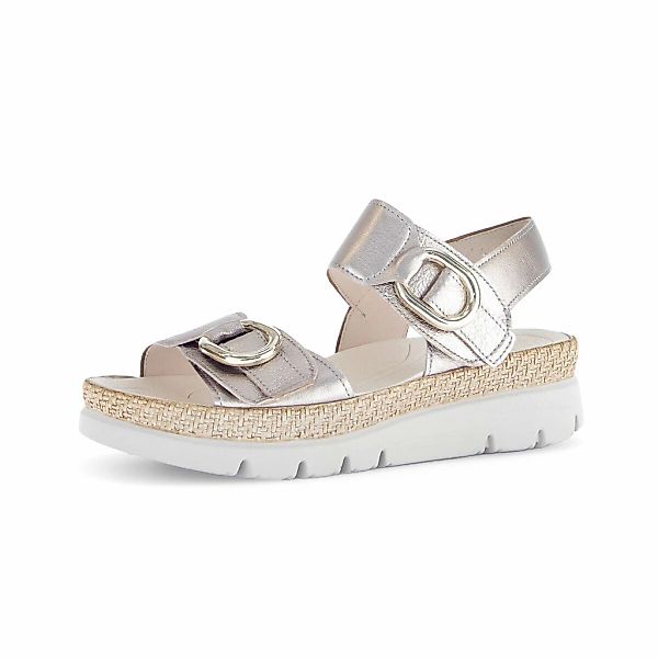 Gabor Plateausandaletten "Plateau Sandale Effektleder" günstig online kaufen