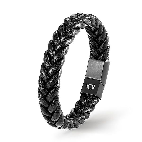 UNIQAL.de Lederarmband Lederarmband Herren "BRAID" Geflochten günstig online kaufen