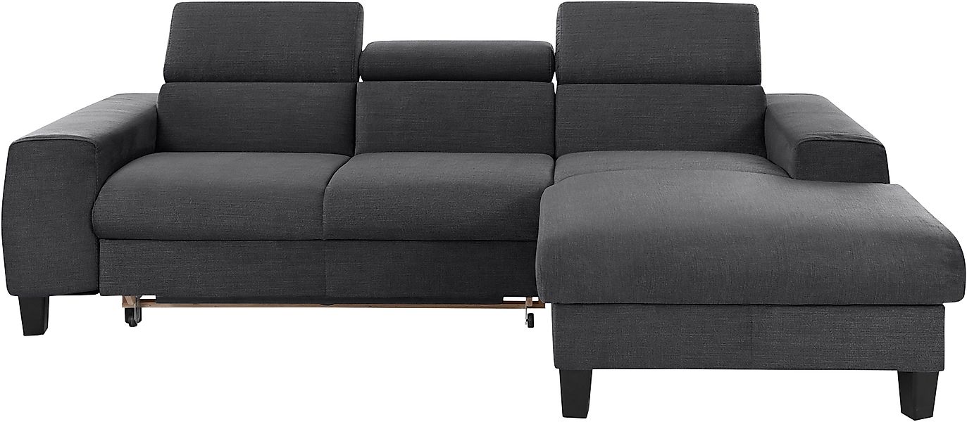 COTTA Ecksofa "Morven L-Form mit Kopfteilverstellung", wahlweise mit Bettfu günstig online kaufen