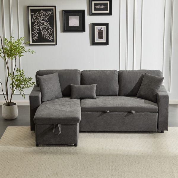 Merax Ecksofa L-Form Sofa, Loungesessel mit günstig online kaufen
