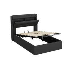 SOFTWEARY Polsterbett mit Aufbewahrung (90x200 cm), günstig online kaufen