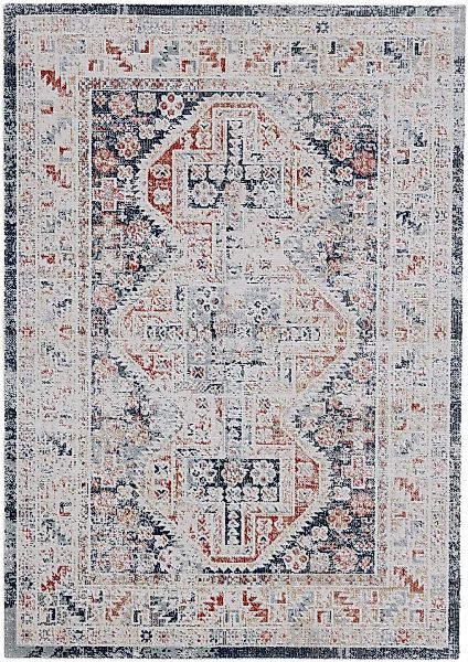 carpetfine Teppich "Rina" rechteckig 3 mm Höhe Orient Vintage Look, Wohnzim günstig online kaufen