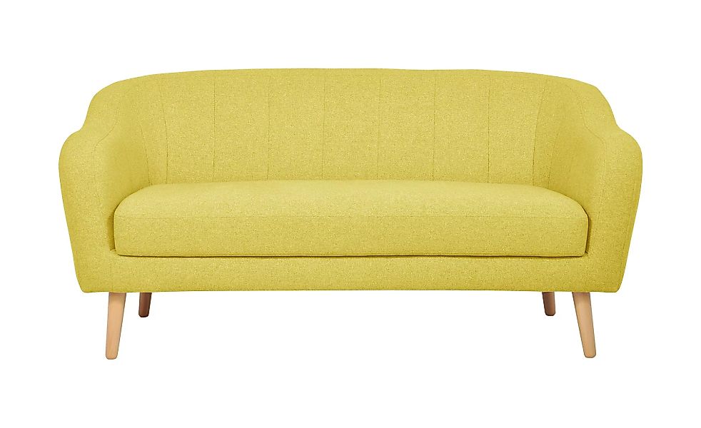 Einzelsofa - gelb - 172 cm - 83 cm - 90 cm - Polstermöbel > Sofas > 2-Sitze günstig online kaufen