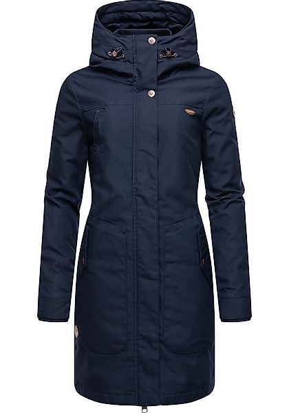 Ragwear Wintermantel Jannisa stylischer Damen Winterparka mit Kapuze günstig online kaufen