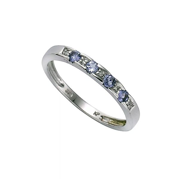 Diamonds by Ellen K. Fingerring "333/- Weißgold Tansanit Diamant 0,025ct." günstig online kaufen