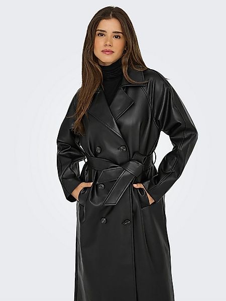 ONLY Trenchcoat ONLBINA FAUX LEATHER TRENCHCOAT CC OTW günstig online kaufen