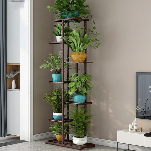 GarveeMore Blumenständer Pflanzenständer 7Tier 8Potted Multiple günstig online kaufen