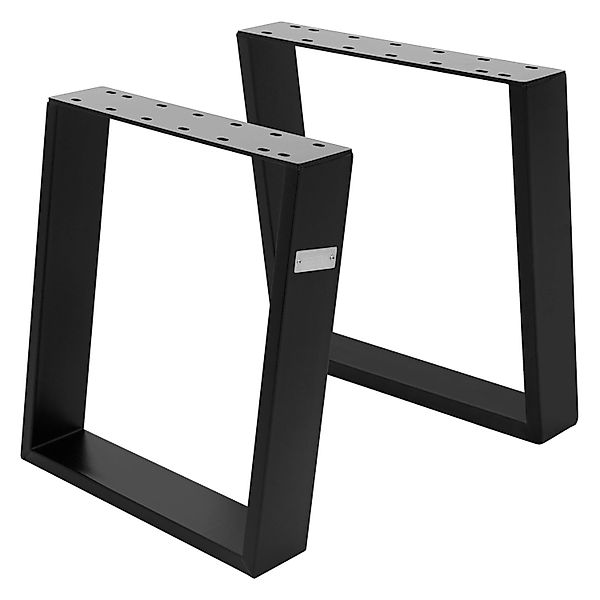 ML-DESIGN Tischbein 2er Set Tischkufen 80GRAD günstig online kaufen