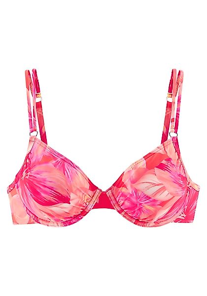s.Oliver Bügel-Bikini-Top "Jayce", mit goldfarbigen Zierringen günstig online kaufen