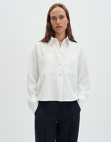 someday Hemdbluse ZARPA Loose mit grafischem Muster weite Passform, Boxy Si günstig online kaufen