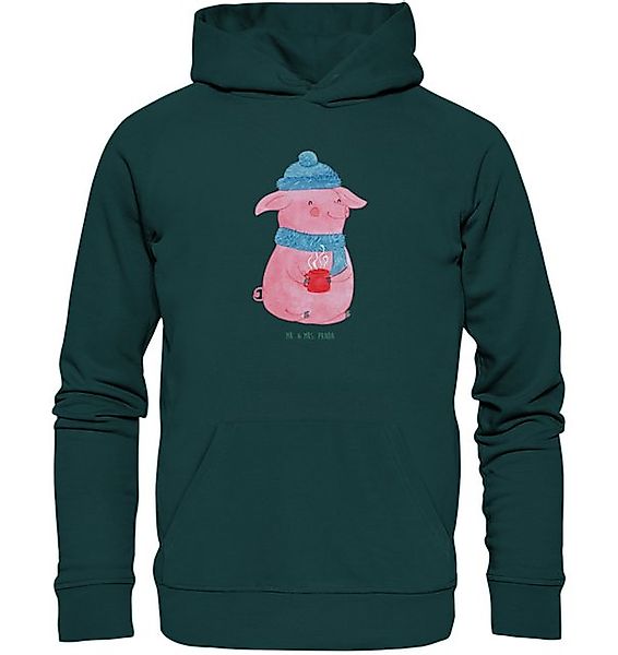 Mr. & Mrs. Panda Hoodie Schwein Glühwein Größe XS - Mid Heather Green - Ges günstig online kaufen