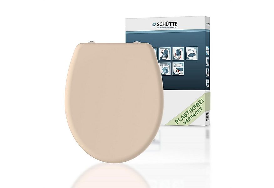 Schütte WC-Sitz, mit Absenkautomatik und Schnellverschlusstechnik günstig online kaufen