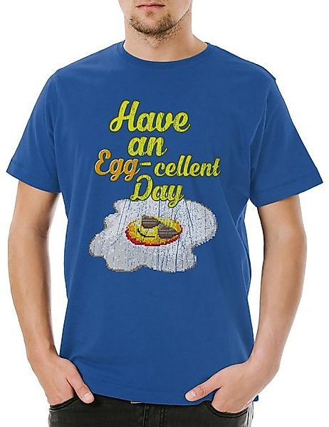 Urban Backwoods Print-Shirt Urban Backwoods Have An Egg-Shirt Herren T-Shir günstig online kaufen