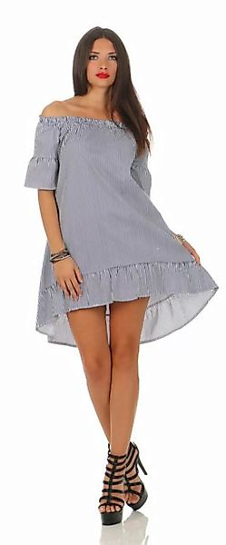 Mississhop Off-Shoulder-Kleid Luftiges Off-Shoulder Sommerkleid mit Vertika günstig online kaufen