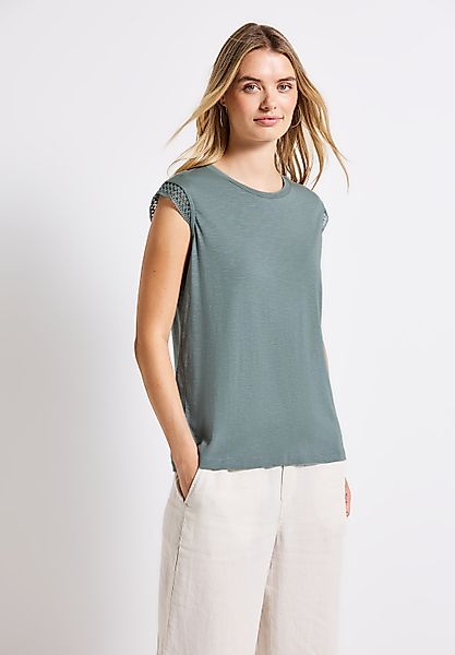 STREET ONE Shirttop mit Häkeldetails günstig online kaufen