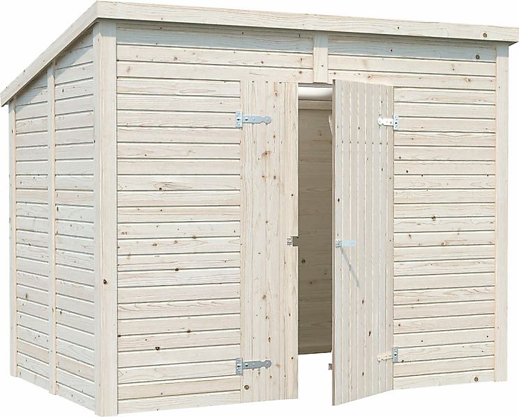 Palmako Gerätehaus "Leif", transparent günstig online kaufen
