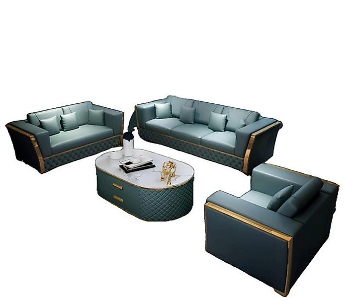 JVmoebel Sofa Sofagarnitur Couch Garnitur 3+2+1 Designersofa Design Couch S günstig online kaufen