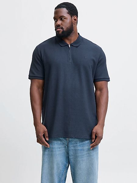 Jack&Jones Poloshirt mit Elasthan, leicht Farbe dunkelblau Größe: 5XL günstig online kaufen