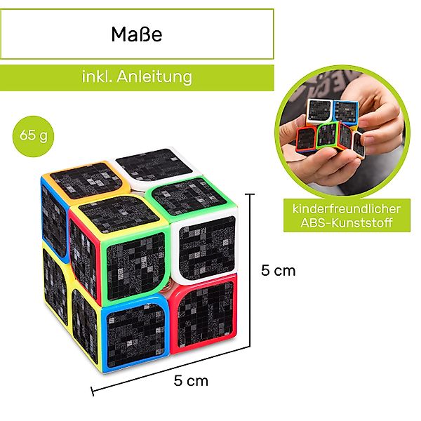 Cubidi 3D-Puzzle Zauberwürfel - Speed-Cube mit optimierten Dreheigenschafte günstig online kaufen