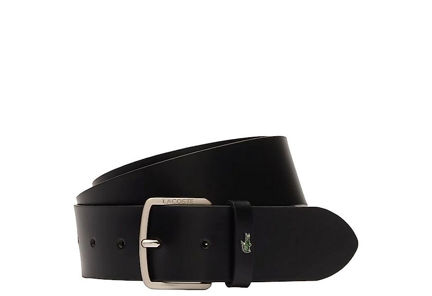 Lacoste Ledergürtel Accessoire - Gürtel 4 cm Leder (black, 100 cm) günstig online kaufen