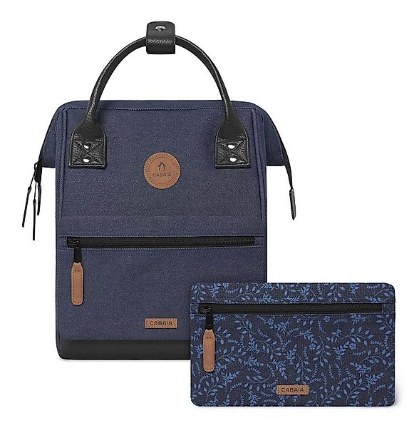 CABAIA Rucksack Denim Backpack (Set, 3-tlg) günstig online kaufen