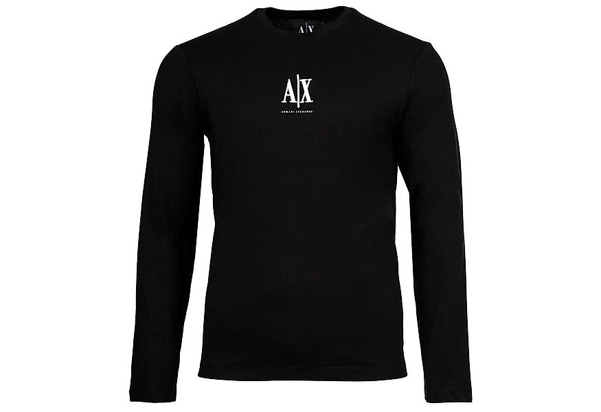 ARMANI EXCHANGE T-Shirt Herren Longsleeve 1er Pack Baumwolle T-SHIRT (Packu günstig online kaufen