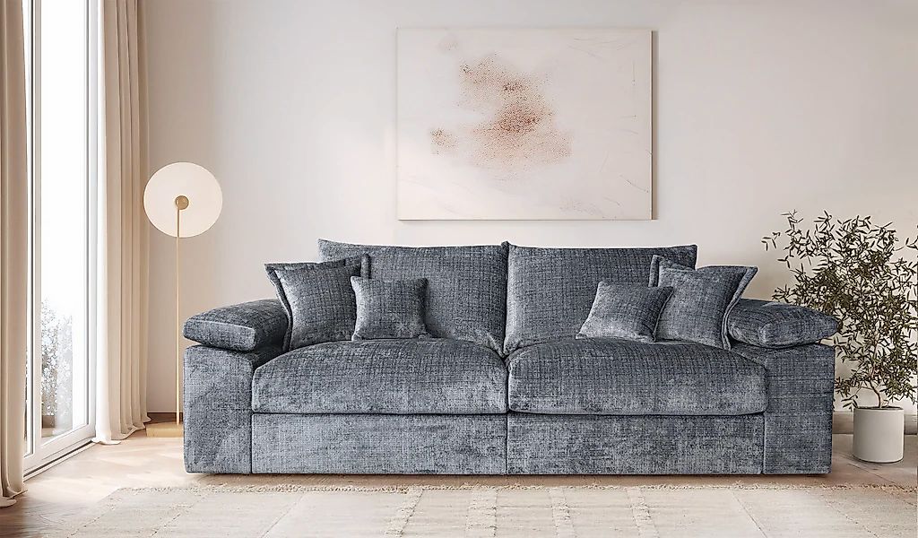Home affaire Big-Sofa "Soft&Cosy XL, B: 246 cm", Mega-Sofa, Cord oder Cheni günstig online kaufen