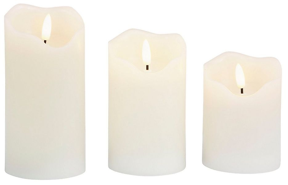 BONETTI LED Dekolicht Weihnachtsdeko, 3er Set, Timerfunktion, Warmweiß, LED günstig online kaufen