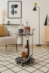 moebel-direkt-online Servierwagen wahlweise mit Weißglas oder günstig online kaufen