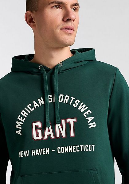 Gant Sweatshirt PRINTED GRAPHIC mit Kapuze, regular fit, Kängurutasche günstig online kaufen
