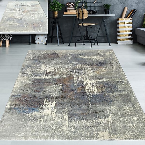 TeppichHome24 Teppich Wohnzimmerteppich – abstraktes Muster günstig online kaufen