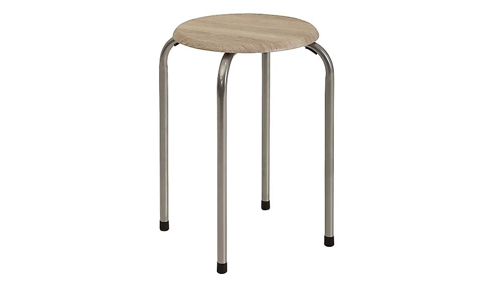 Hocker  Hubert ¦ holzfarben ¦ Maße (cm): B: 30 H: 45 T: 30.0 Stühle > Holzs günstig online kaufen