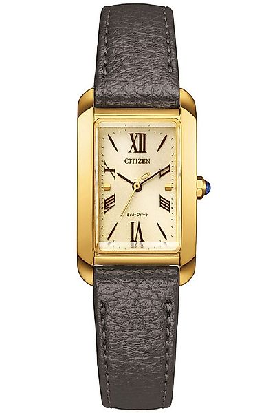 Citizen Solaruhr Eco-Drive Solar mit Lederband günstig online kaufen