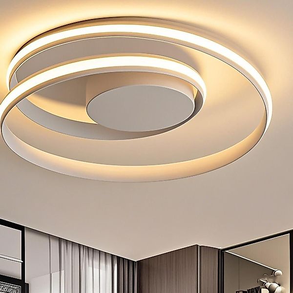 Masbekte Deckenleuchte 45cm LED Deckenlampe, Stufenlos günstig online kaufen