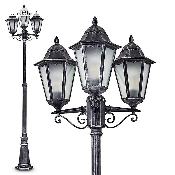 hofstein Außen-Stehlampe »Ganna« Außenleuchte Frost, Kandelaber günstig online kaufen