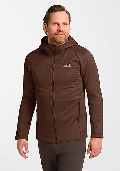Jack Wolfskin Fleecejacke "PEAK DISTRICT HOODED FZ M" mit Kapuze günstig online kaufen