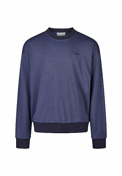 Cleptomanicx Sweatshirt "Boxy Crewneck Ligull Mini Stri", mit lockerem Schn günstig online kaufen