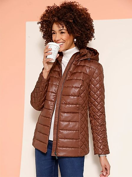 Classic Basics Steppjacke, mit Kapuze günstig online kaufen