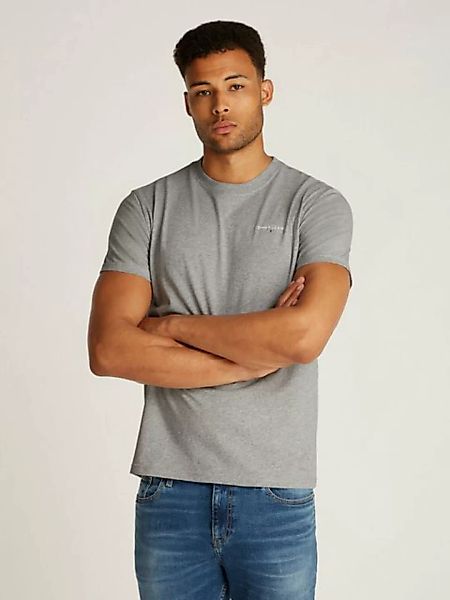 Tommy Jeans T-Shirt TJM SLIM LINEAR CHEST SS TEE EXT mit Logodruck günstig online kaufen