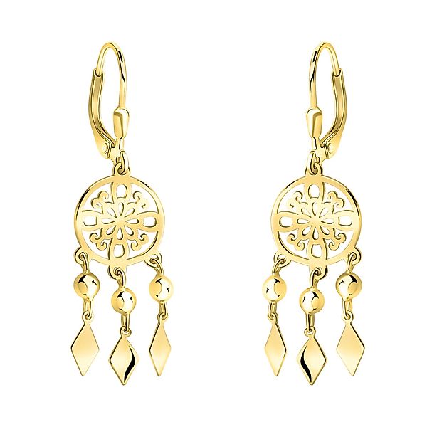 Sofia Milani Paar Ohrhänger Ornamenten Traumfänger, günstig online kaufen