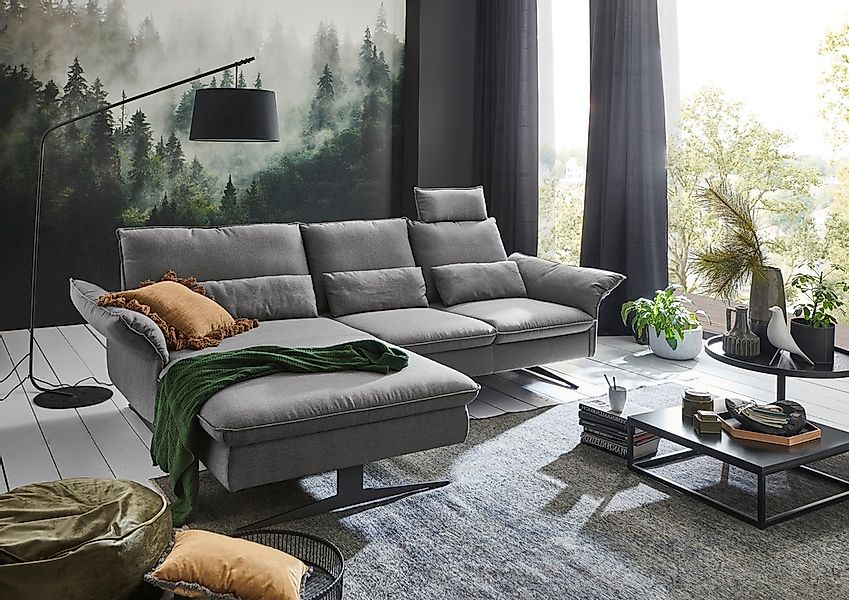 3C Carina Ecksofa »Haya modernes Funktionssofa, Tonnentaschen-Federkern, L- günstig online kaufen