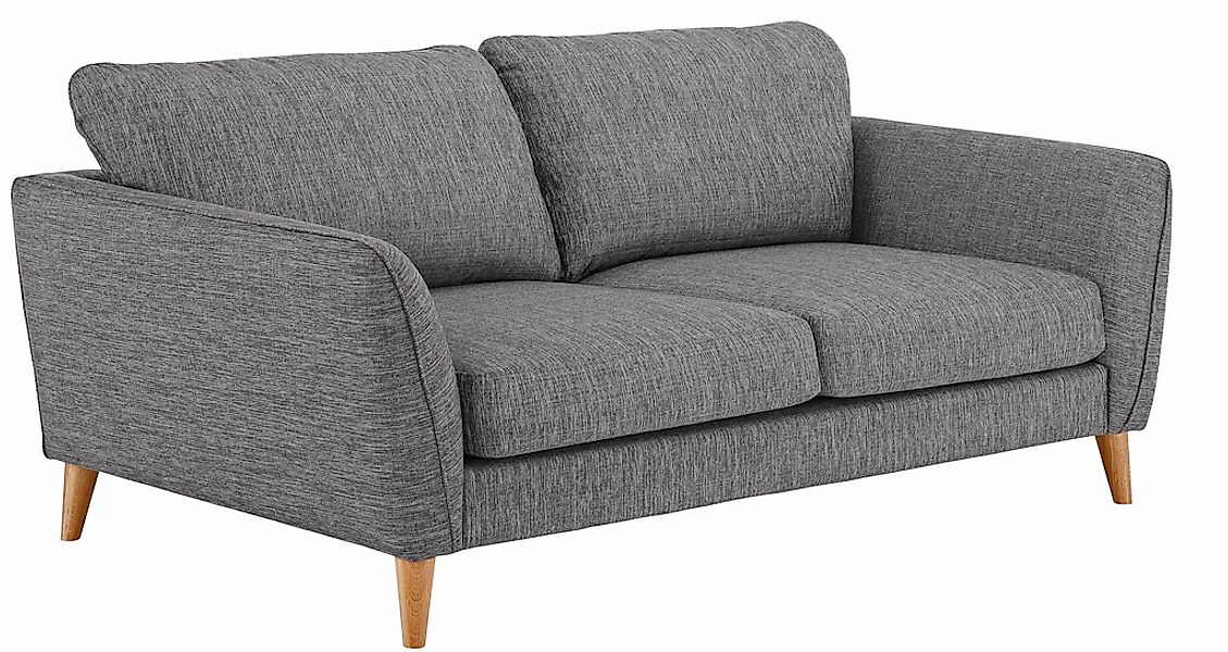 Home affaire 3-Sitzer "MARSEILLE 3er Sofa 206 cm, Cord, Flachgewebe, Strukt günstig online kaufen
