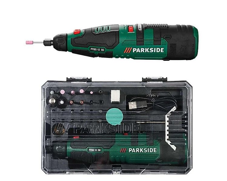 Parkside Feinbohrschleifer 12 V Akku-Feinbohrschleifer PFBS 12 kompatibel m günstig online kaufen