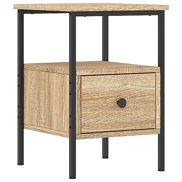 vidaXL Nachttisch Nachttisch Sonoma-Eiche 34x36x50 cm günstig online kaufen
