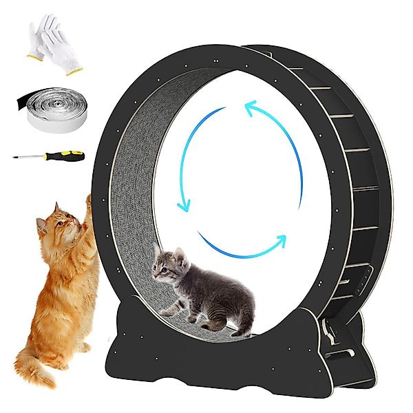 TWSOUL Tier-Intelligenzspielzeug Laufband für Katzen, Katzenlaufrad günstig online kaufen