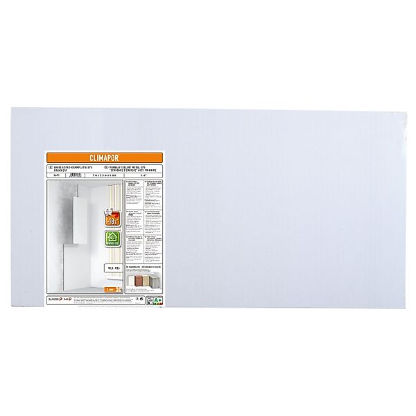 Climapor Styroporplatte Climapor Energiespar-Dämmplatte grundiert, weiß, günstig online kaufen